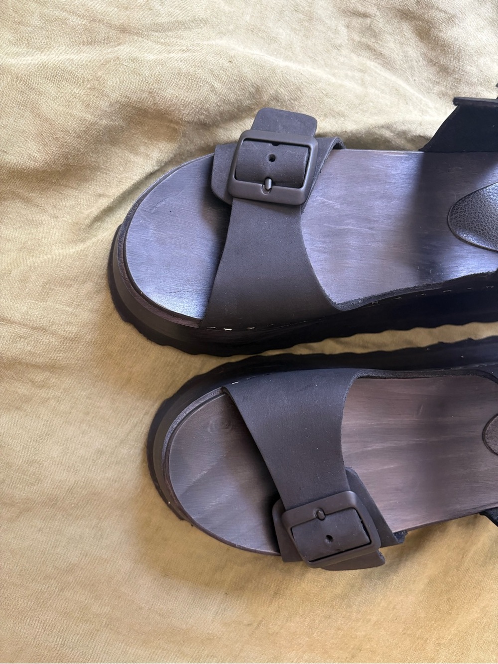 BRYR Gigi Platform Chonk Sandals in Monochrome Black size 8 / 38 - Picture 5 of 11